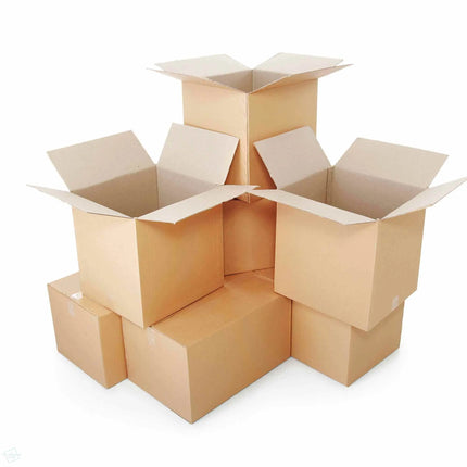 Double Wall Cardboard Boxes 356 x 260 x 305mm Pallet The Packaging Club
