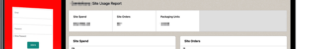 PakPortal Site by Site reporting on packaging use and spend