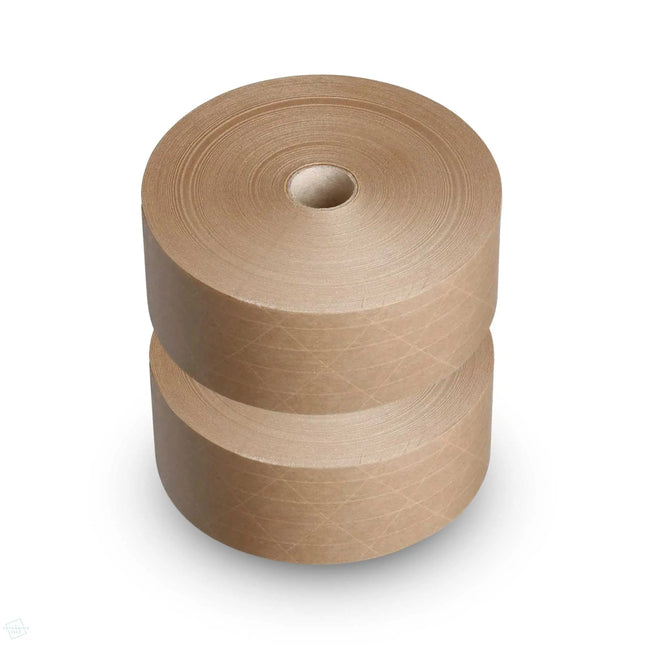 Reinforced Gummed Paper Packing Tape 70mm x 152m 38mm Coreless The Packaging Club