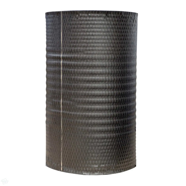 Honeycomb Paper Wrap Black 500mm x 250m The Packaging Club