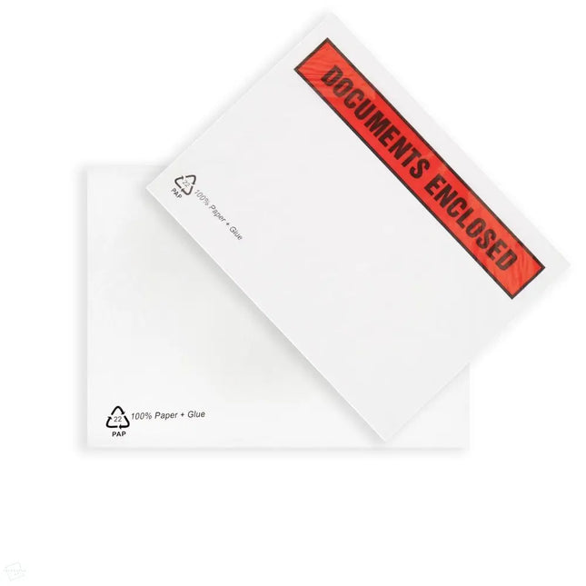 C5 paper plastic free documents enclosed wallet