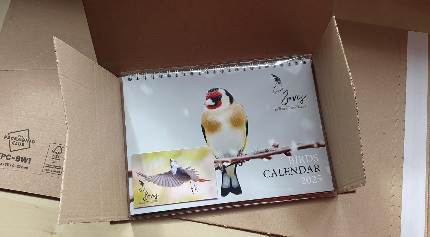 Book wraps for wild life photographer Carl Bovis