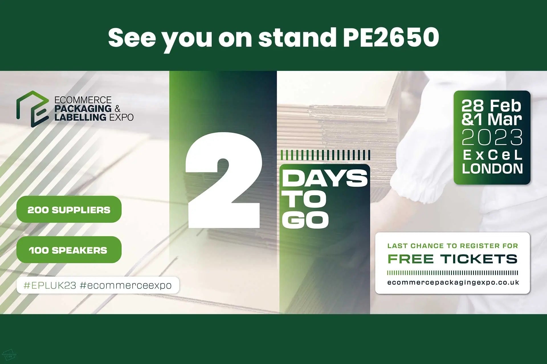 Ecommerce-Packaging-Labelling-Expo-2023 The Packaging Club