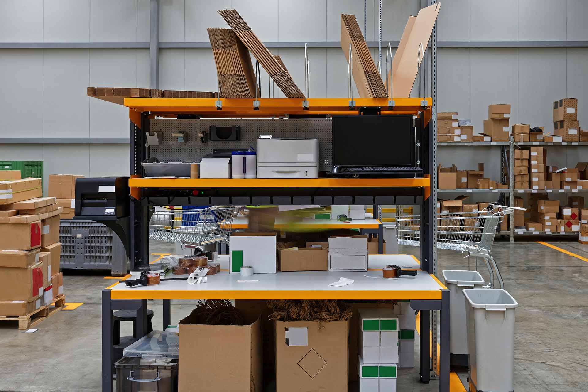 Easy Peasy! 10 steps to Organising your Packaging Station