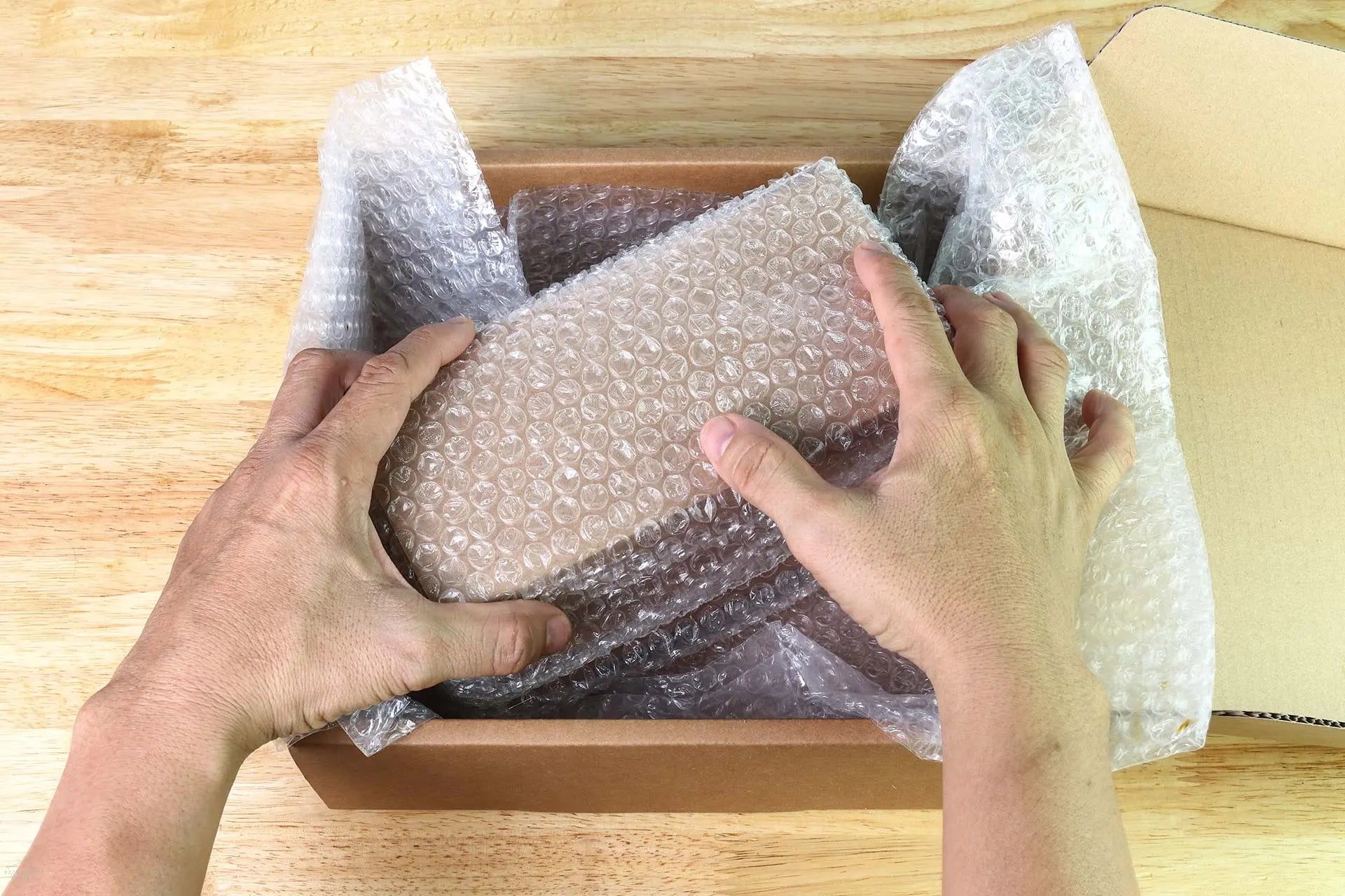 Bubble wrap - inexpensive and versatile protection for your products.
