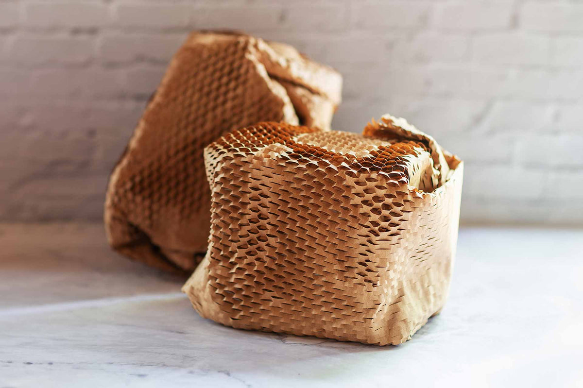 Honeycomb Paper Wrap - Great Unboxing that won't Cost the Earth