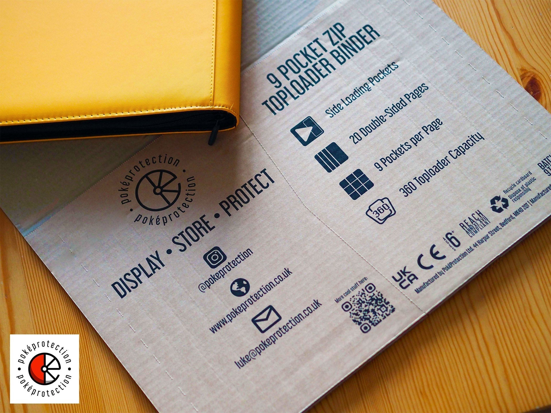 Custom Printed Book Wraps for PokeProtection