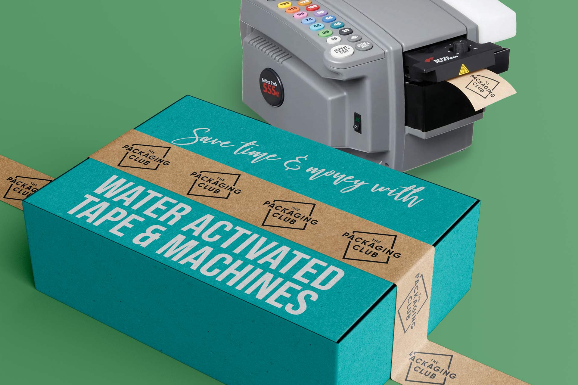 Water Activated Tape & Dispensers - Saving You Time & Money