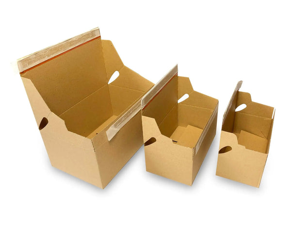 Crash Lock Boxes | Pre-Glued, Pack in Under 4 Seconds - TPC