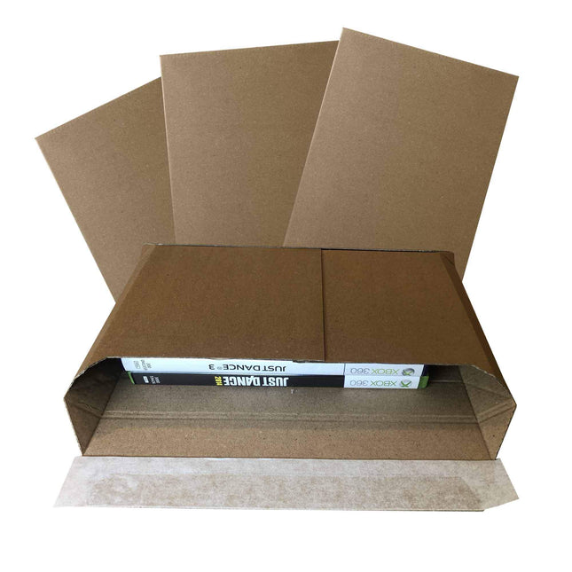 Heavy duty expandable corrugated envelopes