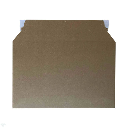 Heavy duty corrugated envelope reverse view