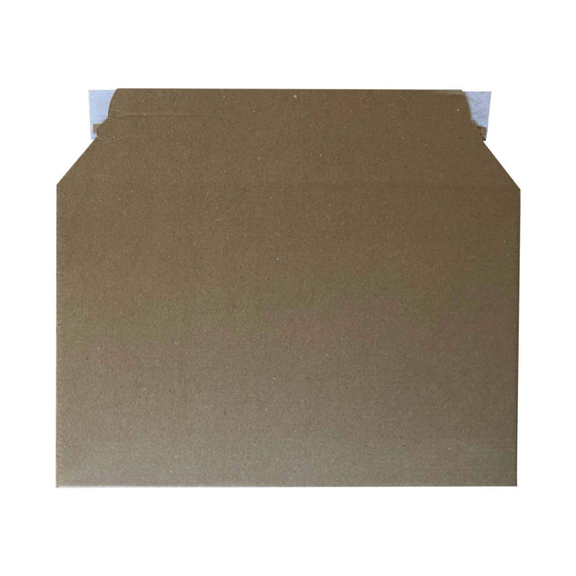 Heavy duty corrugated envelope reverse view