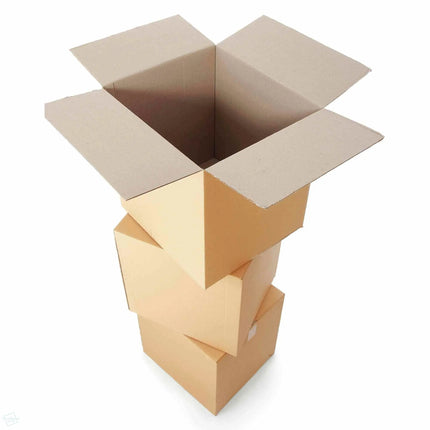 Double Wall Cardboard Boxes 305 x 229 x 229mm Pallet The Packaging Club