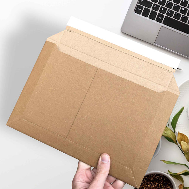 cheaper alternative to column pack envelopes - heavy duty corrugated cardboard envelopes