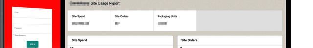 PakPortal Site by Site reporting on packaging use and spend