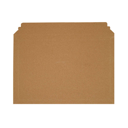 Solid board envelope with peel and seal, fits Royal Mail large letter - front