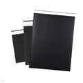 Fluted Corrugated Mailer Black 165 x 100mm The Packaging Club