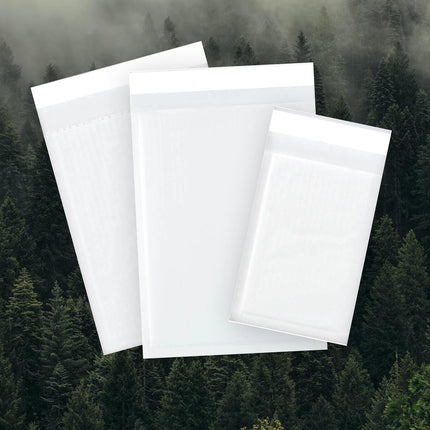 Fluted Corrugated Mailer Black 265 x 180mm