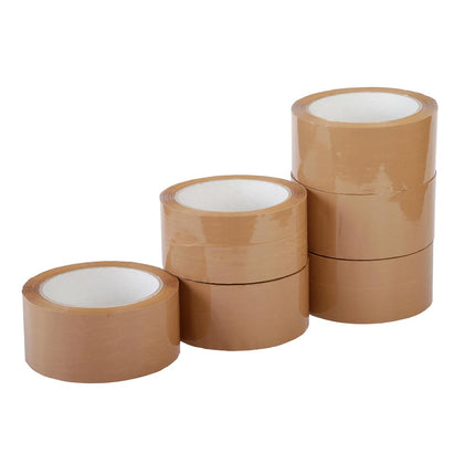 72mm x 66m Brown Vinyl Tape