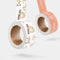 Custom printed tape made from acrylic in white, brown or transparent