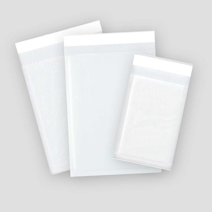 Fluted Corrugated Mailer White 470 x 350mm