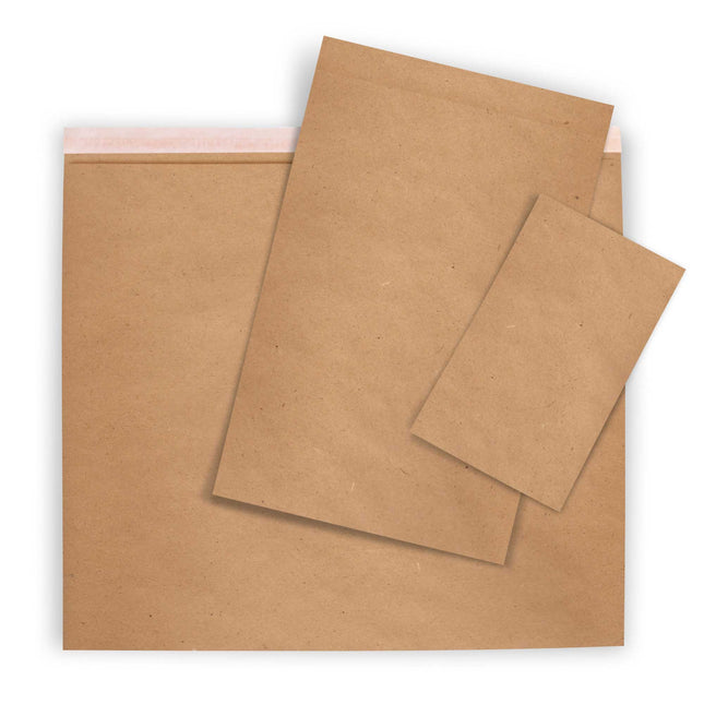 Biodegradable Kraft Paper Mailing Bag 240 x 60 x 340mm