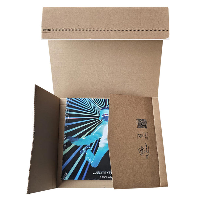 Strong packaging for vinyl records - LP mailer that can carry multiple vinyls
