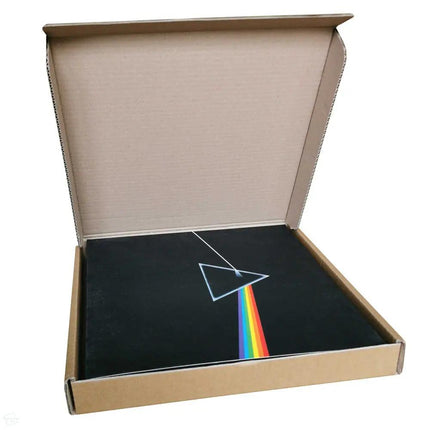 updated image of Vinyl Box 1 -  cardboard box for shipping 10 vinyl records
