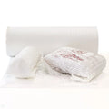 white mesh paper wrap