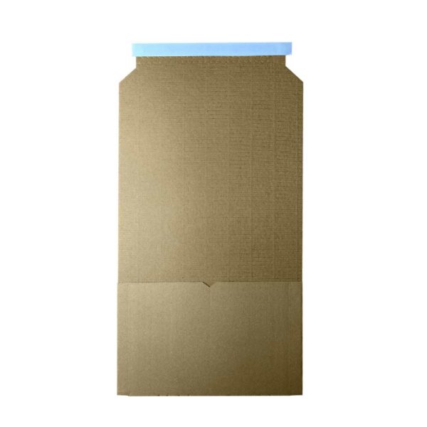 Recyclable and plastic free Large letter sized postal wraps made in the UK