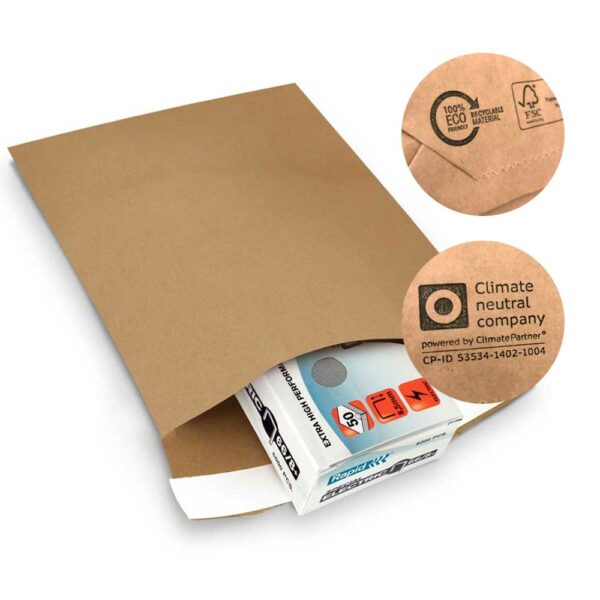 Eco Friendly Carbon Neutral Paper Mailing Bags