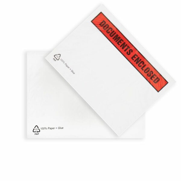 C5 paper plastic free documents enclosed wallet