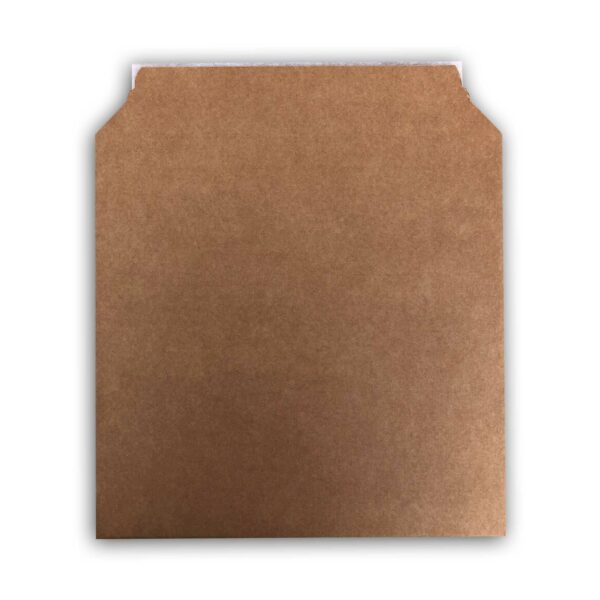 Vinyl Record Packaging front side view - Corrugated Envelope style very strong